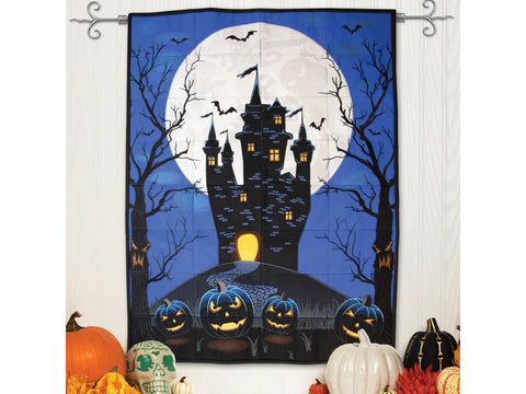 OESD Haunted Hill Mansion Tiling Scene Machine Embroidery CD