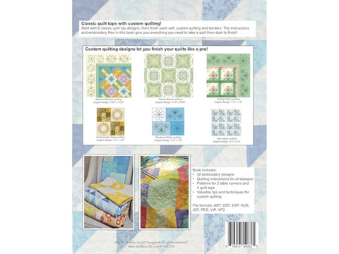 Amelie Scott Designs Custom Quilting On Your Embroidery Machine Book & Designs