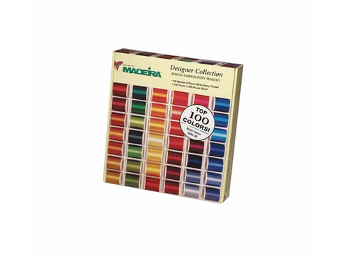 Madeira Rayon 100 Spool Thread Set