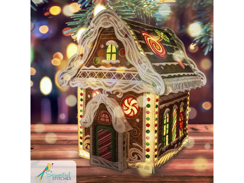 OESD Freestanding Cookie Cabin Embroidery CD
