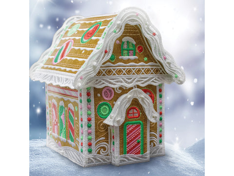 OESD Freestanding Cookie Cabin Embroidery CD