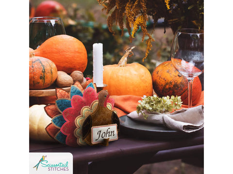 OESD Freestanding Tabletop Turkey Embroidery CD