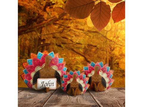 OESD Freestanding Tabletop Turkey Embroidery CD