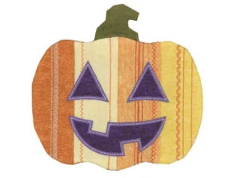 OESD Pumpkin Patch Mug Rugs Machine Embroidery CD