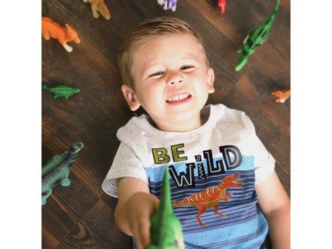 OESD Glow-O-Saurus by Benartex & Scissortail Stitches