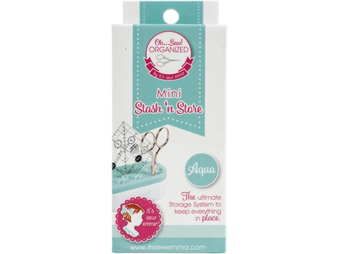 Stash N' Store Mini Organizer - Aqua
