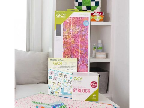 Ready. Set. GO! Big® Ultimate Fabric Cutting System – 8" GO! Qube Block
