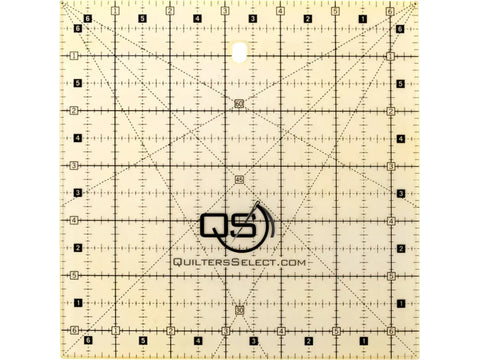 Quilters Select Non Slip Quilting Ruler - 6.5" x 6.5"