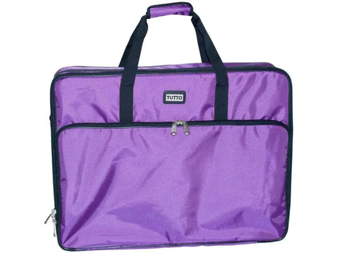 Tutto 28" Embroidery Project Bag - XL - Purple