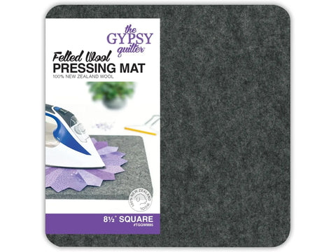 The Gypsy Quilter Wool Pressing Mat - 8.5" x 8.5"