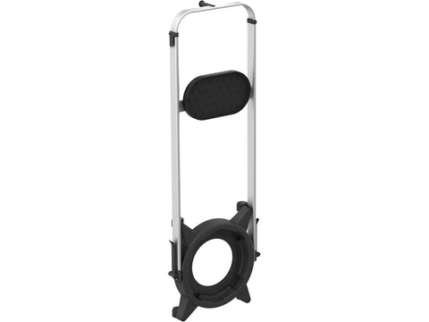 Laurastar Steam Cart for Laurastar Lift with a black base and padded rest.