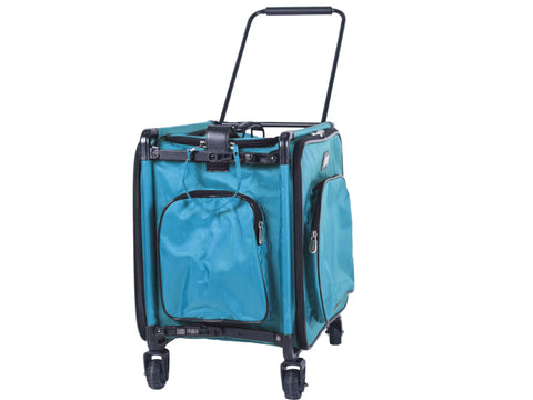 Tutto 20" Serger on Wheels Trolley - Large - Turquoise