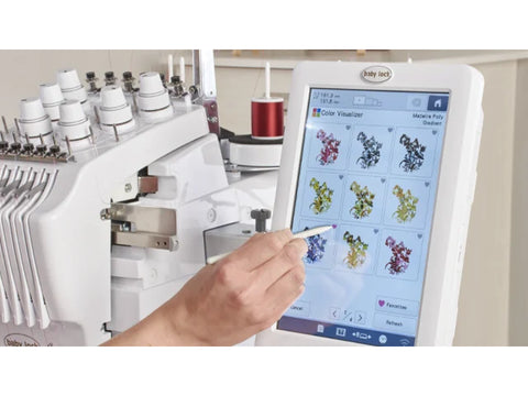 Baby Lock Array 6-Needle Free Arm Embroidery Machine