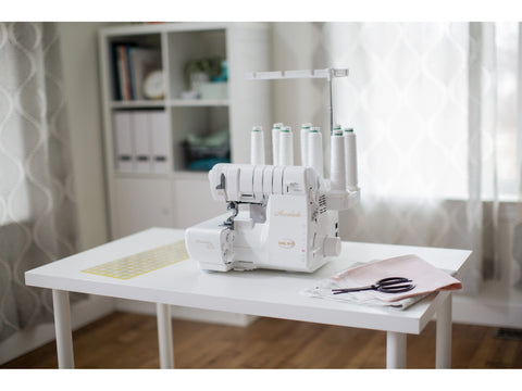 Baby Lock Accolade 8-Thread Combination Serger with RevolutionAir™ Threading.