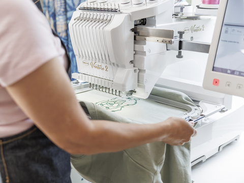 NEW! Baby Lock Venture 2 10-Needle Free Arm Embroidery Machine