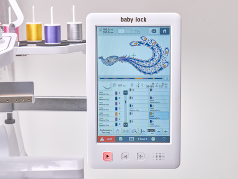 NEW! Baby Lock Venture 2 10-Needle Free Arm Embroidery Machine