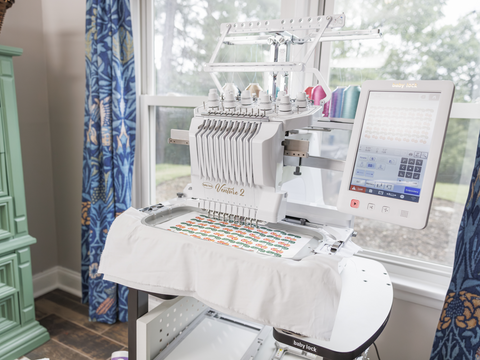 NEW! Baby Lock Venture 2 10-Needle Free Arm Embroidery Machine