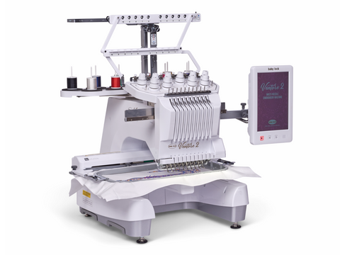 NEW! Baby Lock Venture 2 10-Needle Free Arm Embroidery Machine