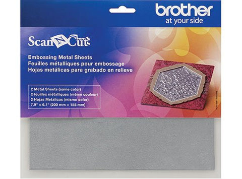 Brother Scan N Cut Silver Metal Sheets - XXpk