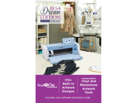 Brother BES 4 Dream Edition Power Pack 2 Software Add-on: Embroidery & Monogramming Cutting Tools