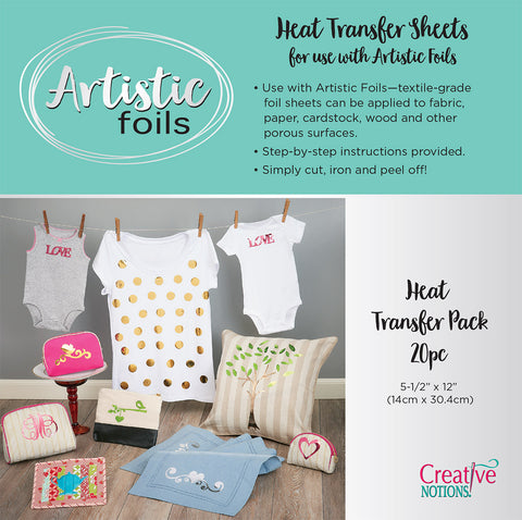 Creative Notions Foils Heat Transer Sheets