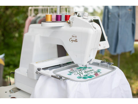 Baby Lock Capella Single-Needle Free Arm Embroidery Machine