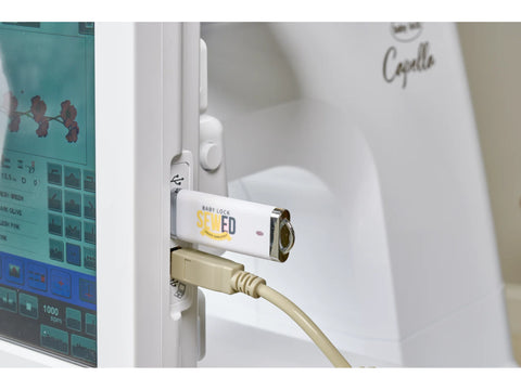 Baby Lock Capella Single-Needle Free Arm Embroidery Machine