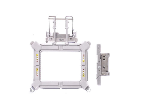 A versatile magnetic embroidery frame and frame holder F 5"x7" on a white background.