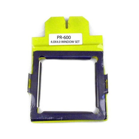 A yellow and blue Hooptech PR-600 4.0x4.0 window set is shown.