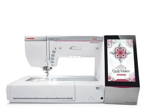Janome Horizon Quilt Maker Memory Craft 15000 Sewing & Embroidery Machine -Pre-Owned