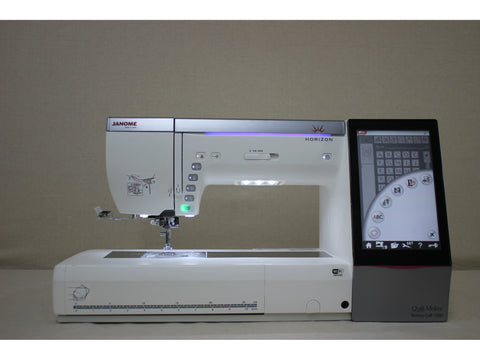 Janome Horizon Quilt Maker Memory Craft 15000 Sewing & Embroidery Machine -Pre-Owned