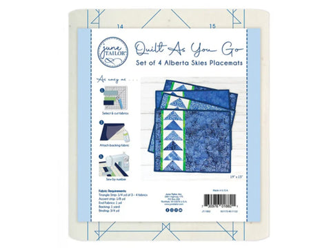 June Tailor Quilt As You Go Placemats Alberta