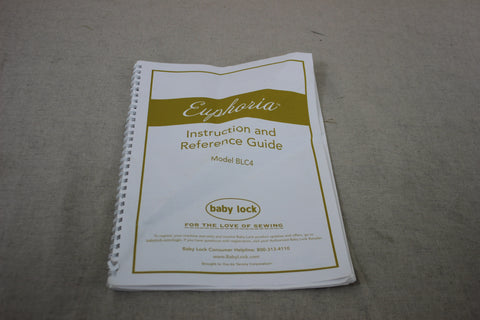 Baby Lock Euphoria Coverstitch Machine - Pre-Owned