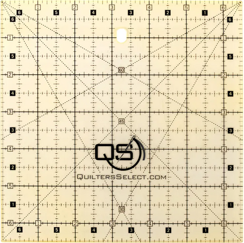 Quilters Select Non Slip Quilting Ruler - 6.5" x 6.5"