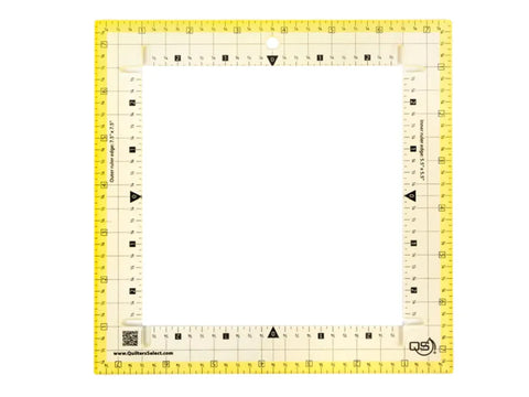 Quilters Select Square It Quilting Ruler - 7.5"