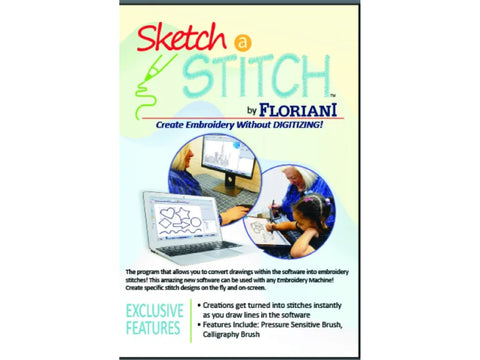Floriani Sketch a Stitch Embroidery Software