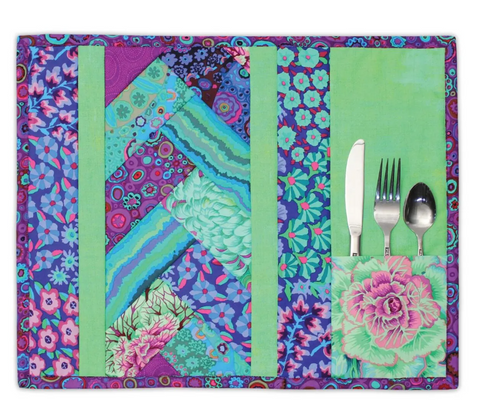June Tailor Quilt As You Go Placemats Venice - 6pk