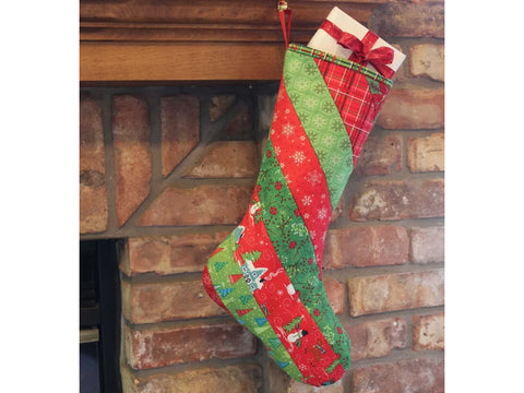 June Tailor Quilt As You Go Stocking