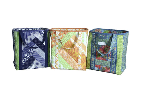 June Tailor Quilt As You Go Shopper's Tote - 3pk
