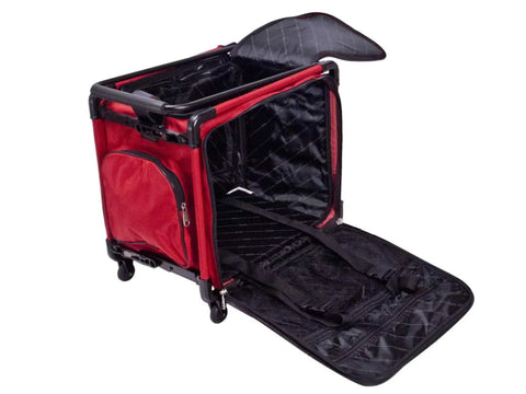 Tutto 20" Serger on Wheels Trolley - Large - Red