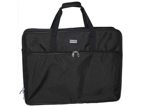 Tutto 26" Embroidery Project Bag - Large - Black