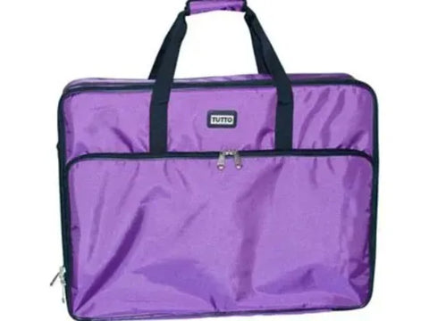 Tutto 26" Embroidery Project Bag - Large - Purple