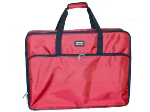 Tutto 26" Embroidery Project Bag - Large - Red