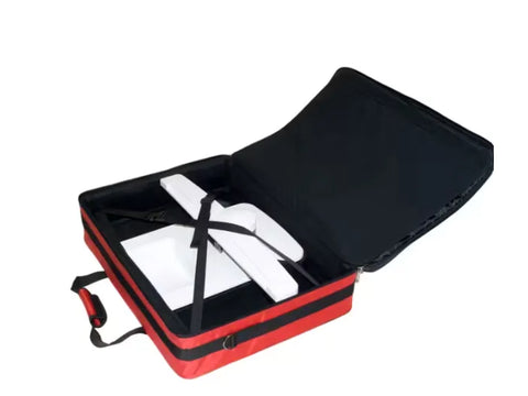 Tutto 26" Embroidery Project Bag - Large - Red