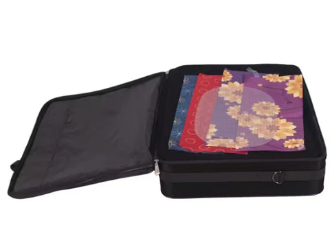 Tutto 28" Embroidery Project Bag - XL - Black