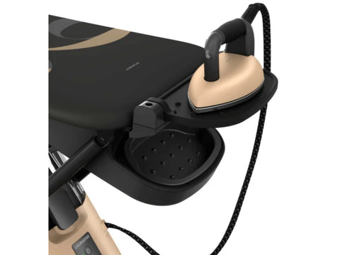 Laurastar Smart 1980 Anniversary Edition Professional Ironing System with a gold iron.