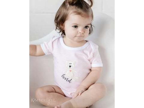 Kimberbell Baby Bodysuits Blank - Blushing Peach 6-9 Months