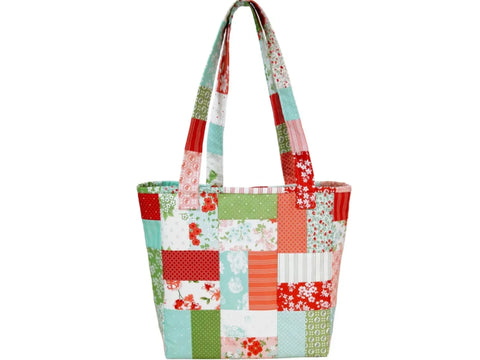 June Tailor Love Charm Tote Quilt-As-You-Go Kit