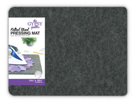 The Gypsy Quilter Wool Pressing Mat - 14" x 18"