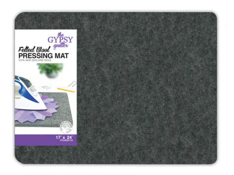 The Gypsy Quilter Wool Pressing Mat - 12" x 12"
